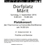 Dorffest, Pieterlen 3 septembre 2016